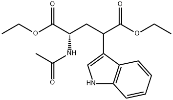 N-ACETYL-G-CARBETHOXY HOMOTRYPTOPHAN, ETHYL ESTER 结构式