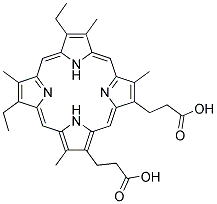 MESOPORPHYRIN IX 结构式