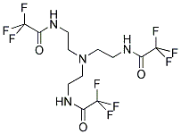 N,N',N''-(2,2',2''-NITRILOTRIETHYL)TRIS(2,2,2-TRIFLUOROACETAMIDE) 结构式