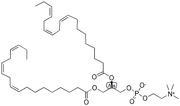 1,2-二亚麻酰基卵磷脂 结构式