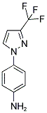 1-(4-AMINOPHENYL)-3-(TRIFLUOROMETHYL)PYRAZOLE 结构式