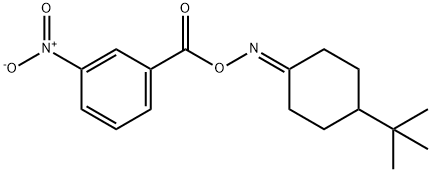 1-[(([4-(TERT-BUTYL)CYCLOHEXYLIDEN]AMINO)OXY)CARBONYL]-3-NITROBENZENE 结构式