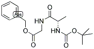 Boc-Ala-Gly-OBzl 结构式