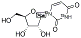 URIDINE (U-15N2) 结构式