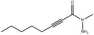 N1-METHYLOCT-2-YNOHYDRAZIDE 结构式