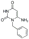 6-AMINO-1-BENZYL-1H-PYRIMIDINE-2,4-DIONE 结构式
