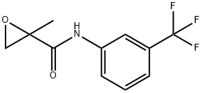 2-METHYL-N-[3-(TRIFLUOROMETHYL)PHENYL]-2-OXIRANECARBOXAMIDE 结构式