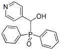 (DIPHENYLPHOSPHORYL)(4-PYRIDYL)METHANOL 结构式