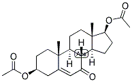 5-ANDROSTEN-3-BETA, 17-BETA-DIOL-7-ONE DIACETATE 结构式