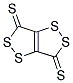 3H,6H-1,2-Dithiolo(4,3-c)1,2-dithiol-3,6-dithion 结构式