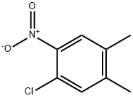 1-氯-4,5-二甲基-2-硝基苯 结构式