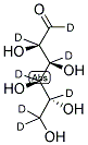 D-GLUCOSE-1,2,3,4,5,6,6-D7 结构式