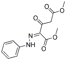 DIMETHYL 3-OXO-2-(2-PHENYLHYDRAZONO)PENTANEDIOATE 结构式