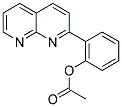 2-(2-ACETOXYPHENYL)-1,8-NAPHTHYRIDINE 结构式