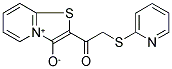 2-[2-(2-PYRIDYLTHIO)ACETYL]PYRIDO[2,1-B][1,3]THIAZOL-4-IUM-3-OLATE 结构式