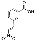 1-(3-CARBOXYPHENYL)-2-NITROETHENE 结构式