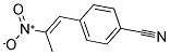 1-(4-CYANOPHENYL)-2-NITROPROPENE 结构式