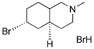 6-BROMO-2-METHYLPERHYDROISOQUINOLINE HYDROBROMIDE 结构式