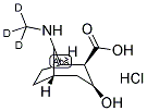 Ecgonine-d3 hydrochloride 结构式