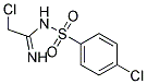 N1-(2-CHLOROETHANIMIDOYL)-4-CHLOROBENZENE-1-SULFONAMIDE 结构式