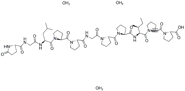 BRADYKININ-POTENTIATOR C 3H2O 结构式