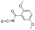 2,5-DIMETHOXYBENZENE-1-CARBONYL ISOTHIOCYANATE 结构式