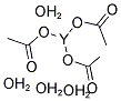 YTTRIUM ACETATE, TETRAHYDRATE 结构式