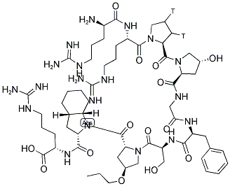 NPC 17731, [PRO-3,4-3H]- 结构式