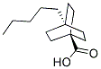 4-PENTYLBICYCLO[2.2.2]OCTANE-1-CARBOXYLIC ACID 结构式