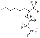 1,1,1,2-TETRAFLUORO-2-(HEPTAFLUORO-1-PROPOXY)-4-IODOOCTANE 结构式