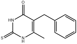 5-苄基-2-巯基-6-甲基嘧啶-4-醇 结构式