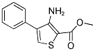 METHYL 3-AMINO-4-PHENYLTHIOPHENE-2-CARBOXYLATE 结构式