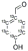 4-HYDROXYBENZALDEHYDE (RING-13C6) 结构式