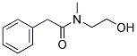 N-(2-HYDROXYETHYL)-N-METHYL-2-PHENYLACETAMIDE 结构式