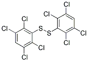 DI(2,3,5,6-TETRACHLOROPHENYL) DISULFIDE 结构式