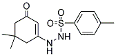 5,5-DIMETHYL-3-(2-((4-METHYLPHENYL)SULFONYL)HYDRAZINO)CYCLOHEX-2-EN-1-ONE 结构式