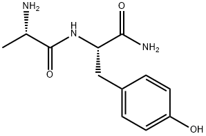 H-ALA-TYR-NH2 · HCL 结构式