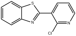 2-(2-氯吡啶-3-基)苯并[D]噻唑 结构式