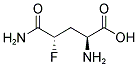 DL-THREO-4-FLUOROGLUTAMINE 结构式