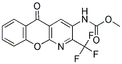 METHYL N-[5-OXO-2-(TRIFLUOROMETHYL)-5H-CHROMENO[2,3-B]PYRIDIN-3-YL]CARBAMATE 结构式