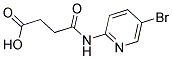 N-(5-BROMO-PYRIDIN-2-YL)-SUCCINAMIC ACID 结构式