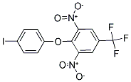 2,6-DINITRO-4-(TRIFLUOROMETHYL)PHENYL 4-IODOPHENYL ETHER 结构式