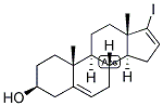 5,16-Androstadien-17-iodo-3-beta-ol 结构式