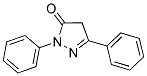 2,5-DIPHENYL-2,4-DIHYDRO-PYRAZOL-3-ONE 结构式