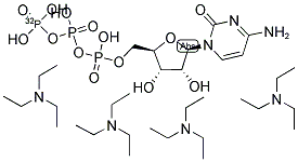 CTP GAMMA-32P TETRA-TRIETHYLAMMONIUM SALT 结构式