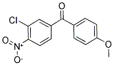 (3-CHLORO-4-NITROPHENYL)(4-METHOXYPHENYL)METHANONE 结构式
