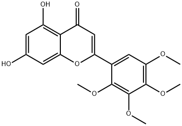 2'-METHOXYTRICIN-4'-METHYL ETHER 结构式