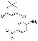3-(2-AMINO-5-NITRO-PHENYLAMINO)-5,5-DIMETHYL-CYCLOHEX-2-ENONE 结构式