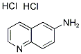 6-AMINOQUINOLINE DIHYDROCHLORIDE 结构式