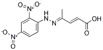4-(2,4-DINITROPHENYLHYDRAZONO)-PENTENOIC ACID 结构式
